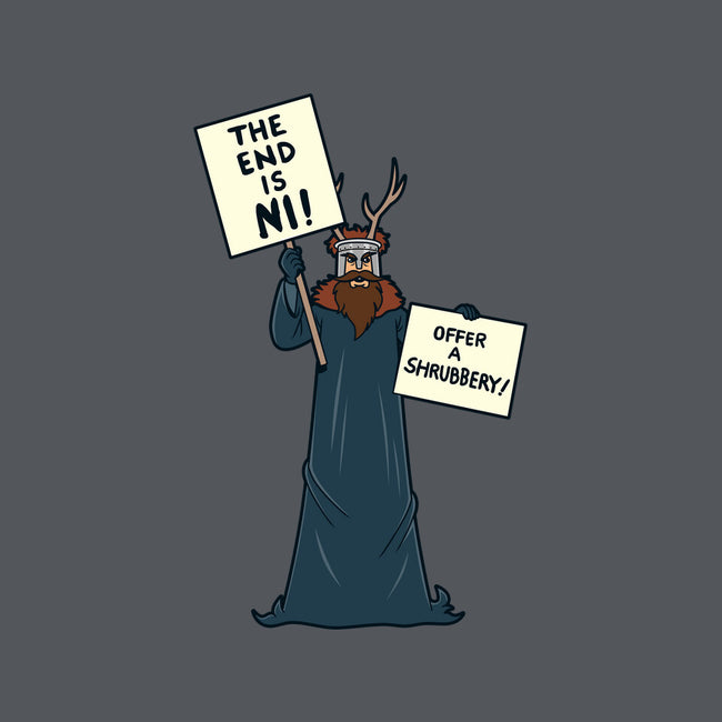 The End Is Ni!-none zippered laptop sleeve-Boggs Nicolas