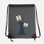 The End Is Ni!-none drawstring bag-Boggs Nicolas