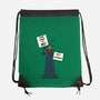 The End Is Ni!-none drawstring bag-Boggs Nicolas