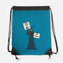 The End Is Ni!-none drawstring bag-Boggs Nicolas