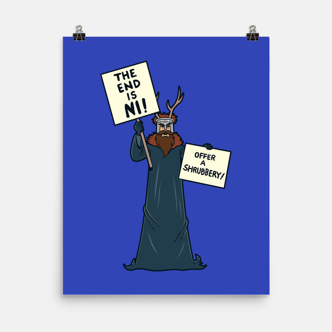 The End Is Ni!-none matte poster-Boggs Nicolas