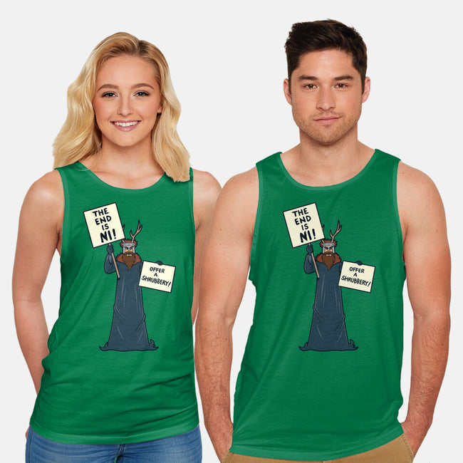 The End Is Ni!-unisex basic tank-Boggs Nicolas