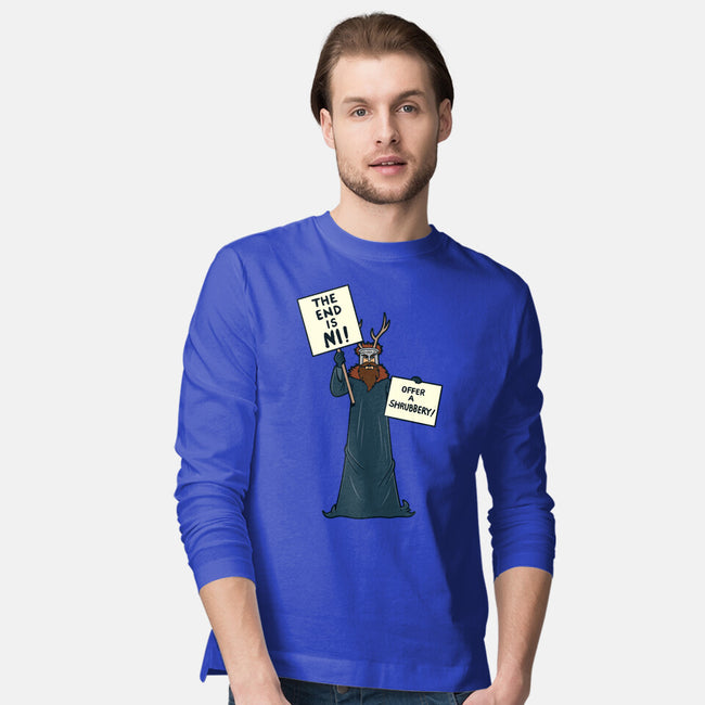 The End Is Ni!-mens long sleeved tee-Boggs Nicolas