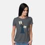 The End Is Ni!-womens basic tee-Boggs Nicolas