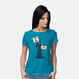 The End Is Ni!-womens basic tee-Boggs Nicolas