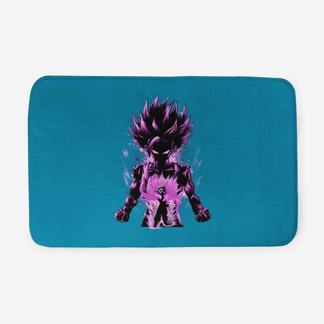 Super Gohan-none memory foam bath mat-hypertwenty