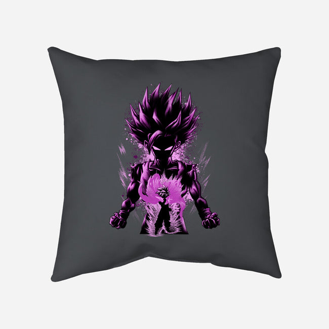 Super Gohan-none removable cover w insert throw pillow-hypertwenty