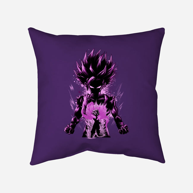 Super Gohan-none removable cover throw pillow-hypertwenty