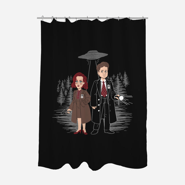 Ultimate Spooky Duo-none polyester shower curtain-estudiofitas