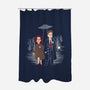 Ultimate Spooky Duo-none polyester shower curtain-estudiofitas