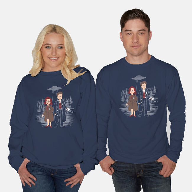 Ultimate Spooky Duo-unisex crew neck sweatshirt-estudiofitas