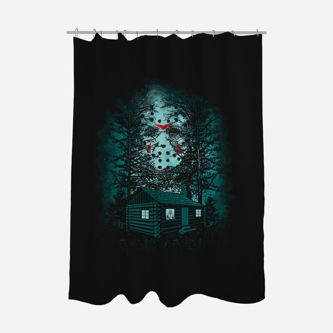 Mass Murderer-none polyester shower curtain-dalethesk8er