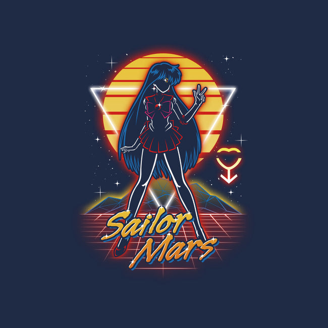 Retro Mars Guardian-womens basic tee-Olipop