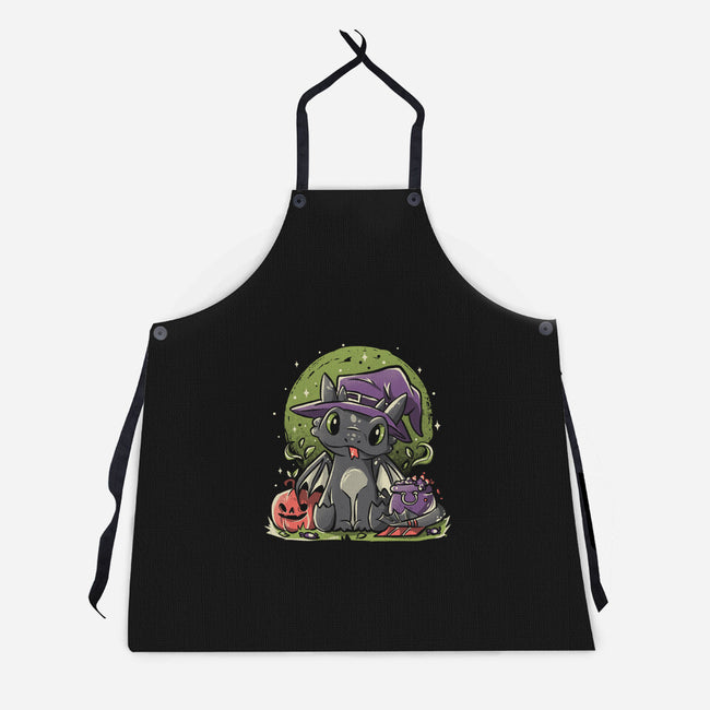 Fury Halloween-unisex kitchen apron-eduely