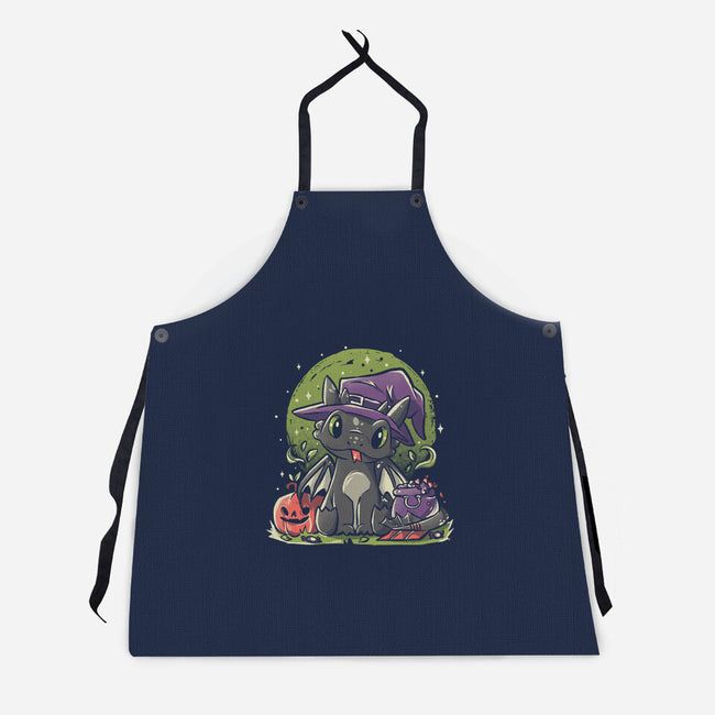 Fury Halloween-unisex kitchen apron-eduely