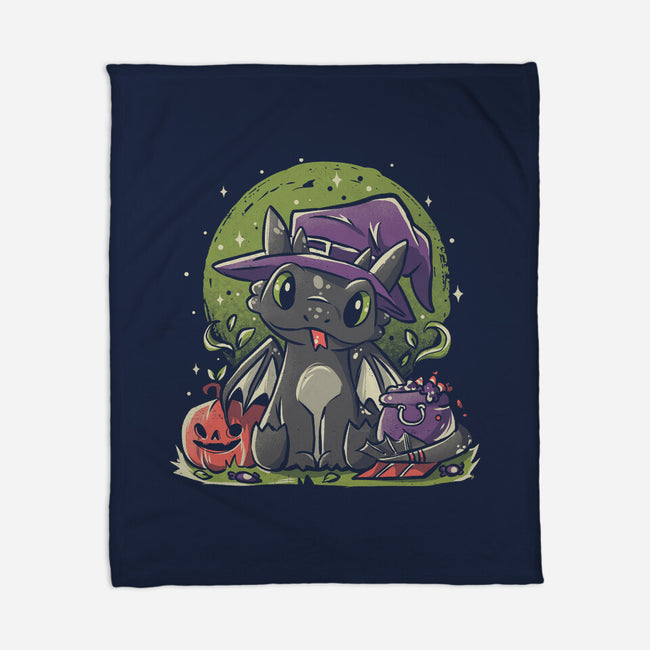 Fury Halloween-none fleece blanket-eduely