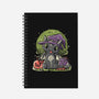 Fury Halloween-none dot grid notebook-eduely