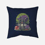 Fury Halloween-none removable cover w insert throw pillow-eduely