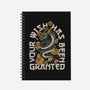 Wish Granted-none dot grid notebook-CoD Designs