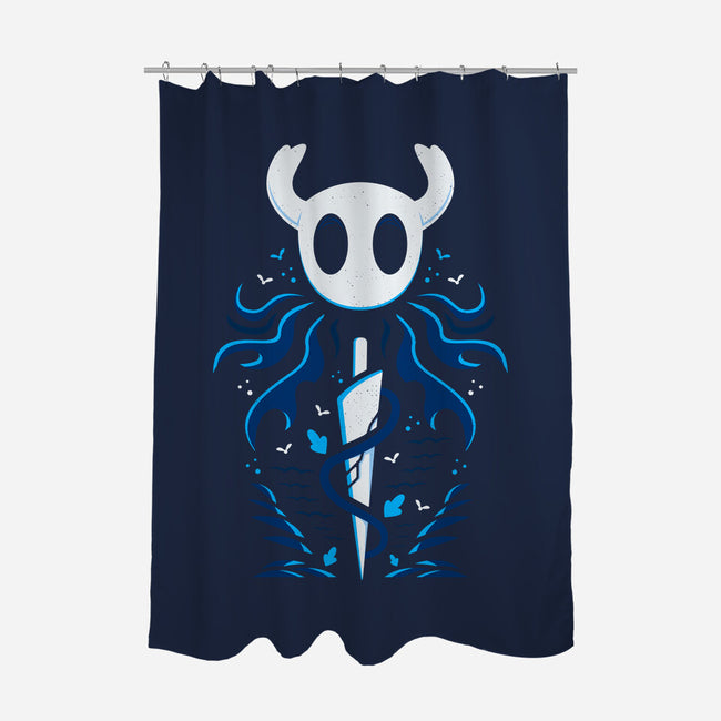 The Hollow Knight-none polyester shower curtain-Logozaste