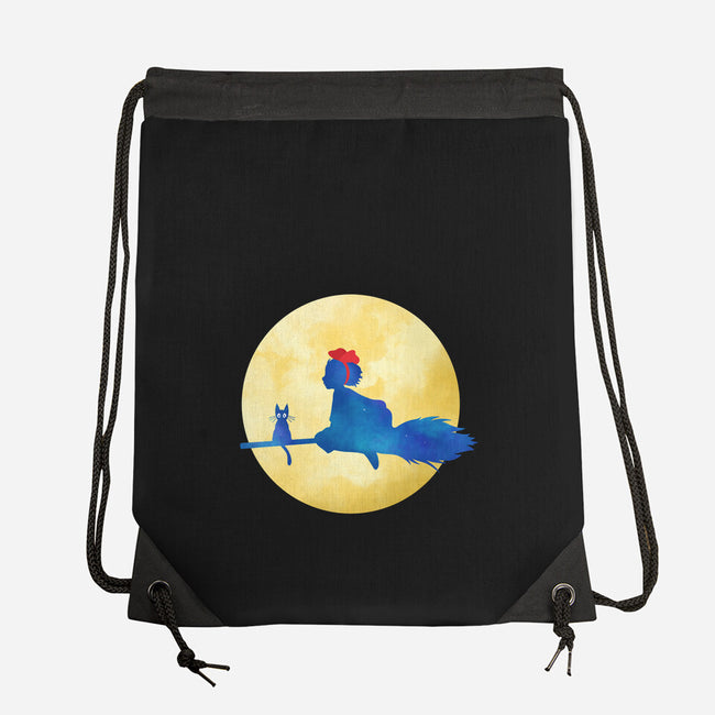 Star Delivery-none drawstring bag-kosmicsatellite