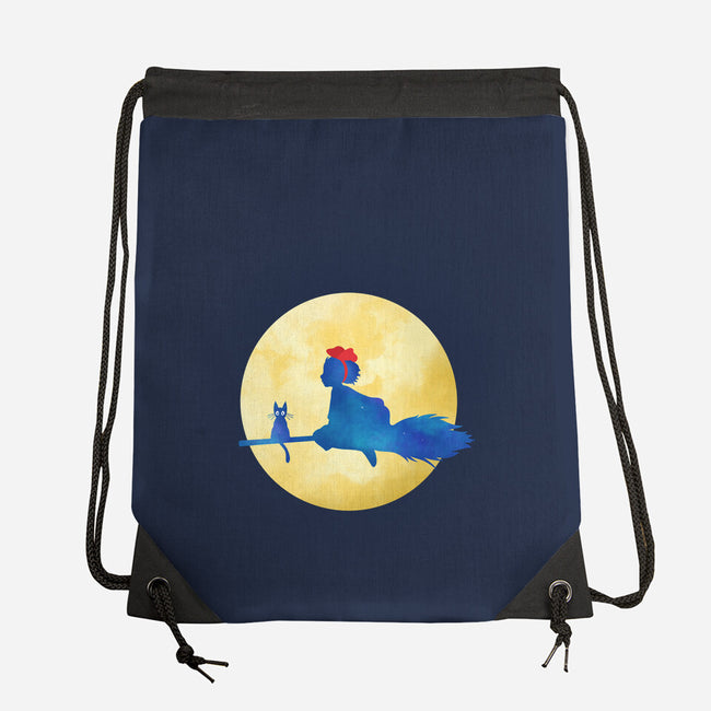 Star Delivery-none drawstring bag-kosmicsatellite