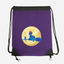 Star Delivery-none drawstring bag-kosmicsatellite