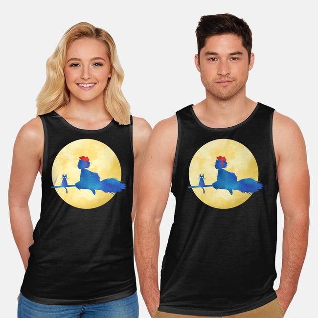 Star Delivery-unisex basic tank-kosmicsatellite