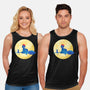 Star Delivery-unisex basic tank-kosmicsatellite