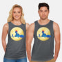 Star Delivery-unisex basic tank-kosmicsatellite