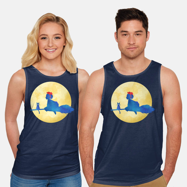 Star Delivery-unisex basic tank-kosmicsatellite