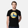 Star Delivery-mens premium tee-kosmicsatellite