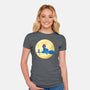 Star Delivery-womens fitted tee-kosmicsatellite