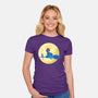 Star Delivery-womens fitted tee-kosmicsatellite