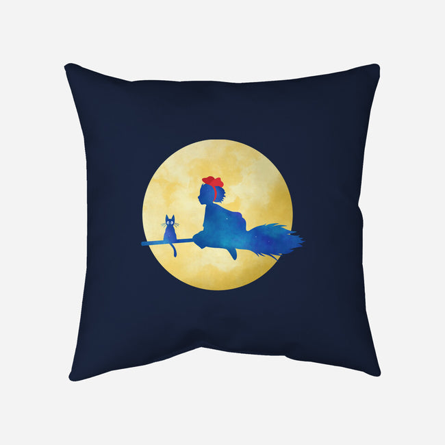 Star Delivery-none removable cover w insert throw pillow-kosmicsatellite
