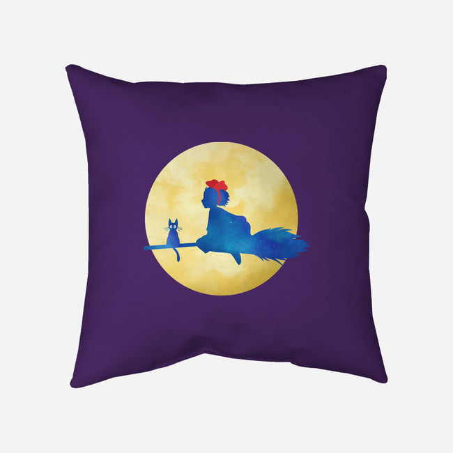 Star Delivery-none removable cover w insert throw pillow-kosmicsatellite