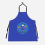 Dinosaur DNA-unisex kitchen apron-dalethesk8er