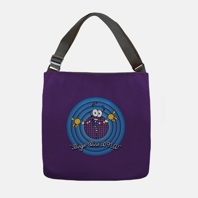 Dinosaur DNA-none adjustable tote-dalethesk8er