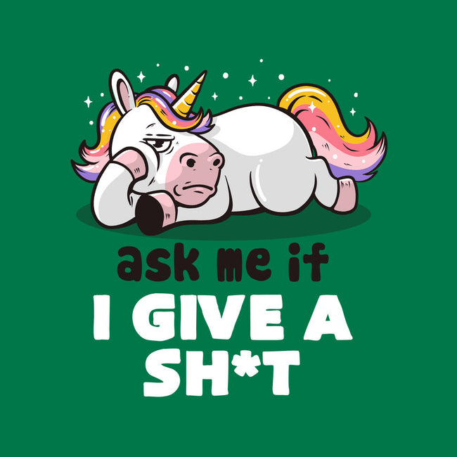 Ask Me If I Give A Shit-womens basic tee-eduely