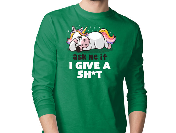 Ask Me If I Give A Shit
