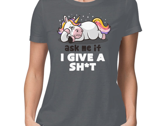 Ask Me If I Give A Shit