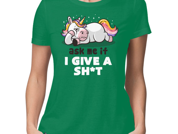 Ask Me If I Give A Shit