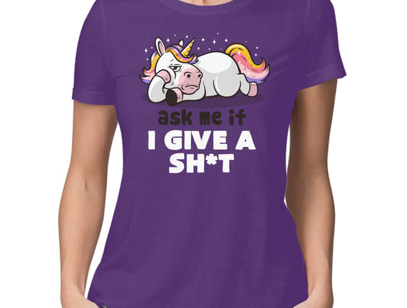 Ask Me If I Give A Shit