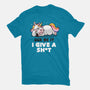 Ask Me If I Give A Shit-womens basic tee-eduely