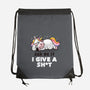 Ask Me If I Give A Shit-none drawstring bag-eduely