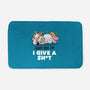 Ask Me If I Give A Shit-none memory foam bath mat-eduely