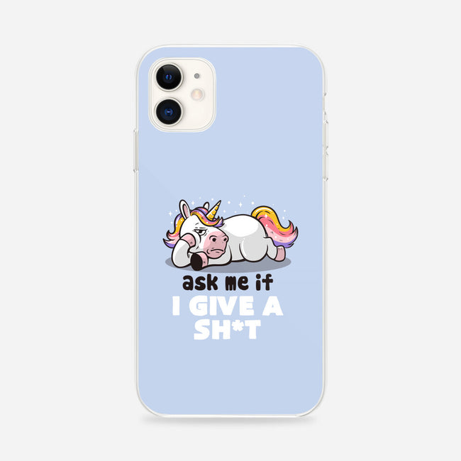 Ask Me If I Give A Shit-iphone snap phone case-eduely