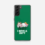 Ask Me If I Give A Shit-samsung snap phone case-eduely