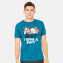 Ask Me If I Give A Shit-mens heavyweight tee-eduely