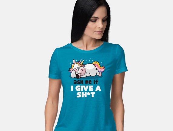 Ask Me If I Give A Shit